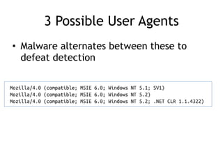Practical Malware Analysis Ch 14: Malware-Focused Network Signatures | PDF