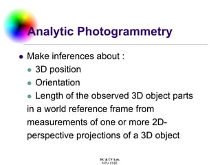 Reference Objects For Photogrammetry Ch14.ppt