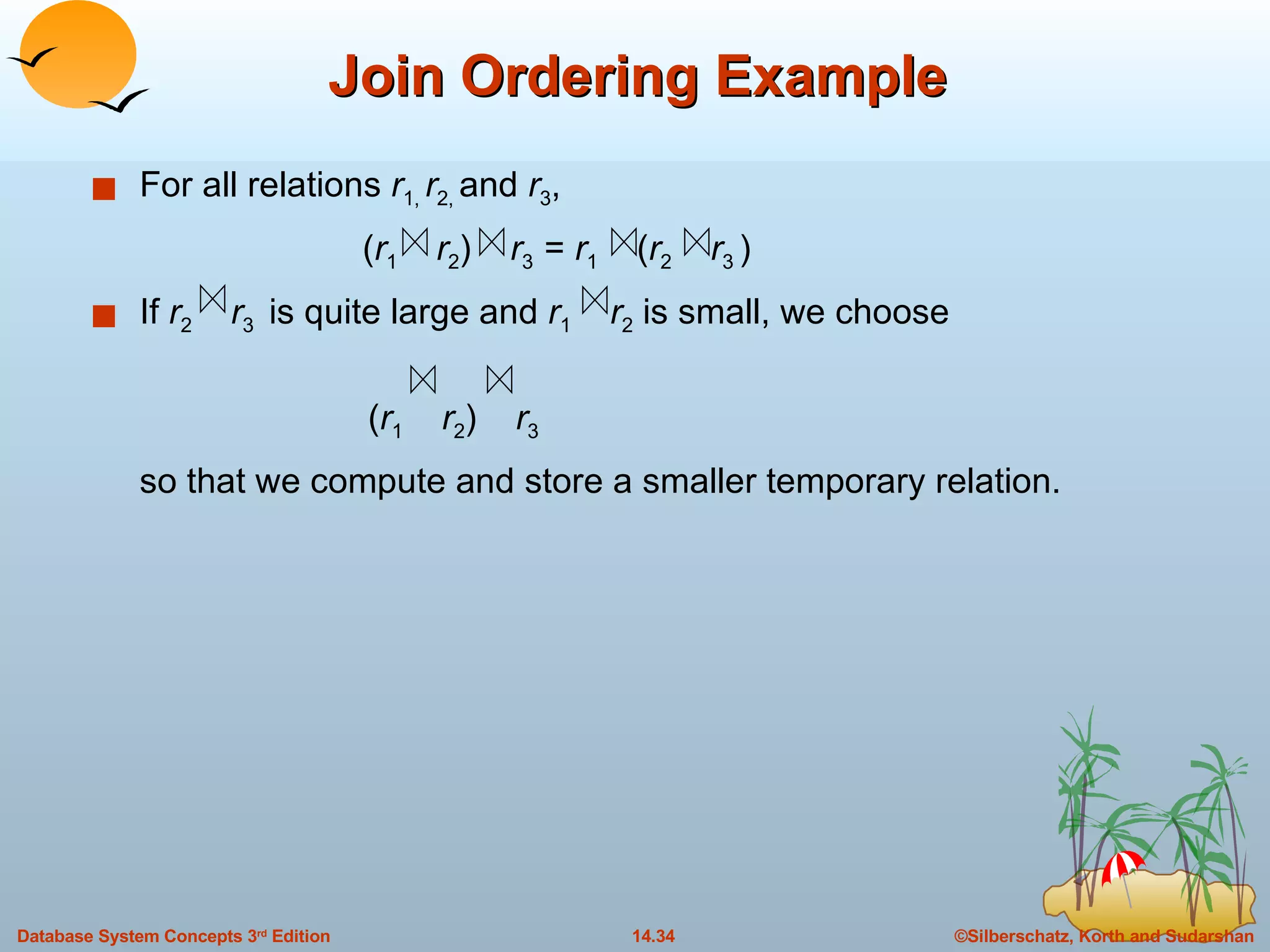 14. Query Optimization in DBMS | PPT