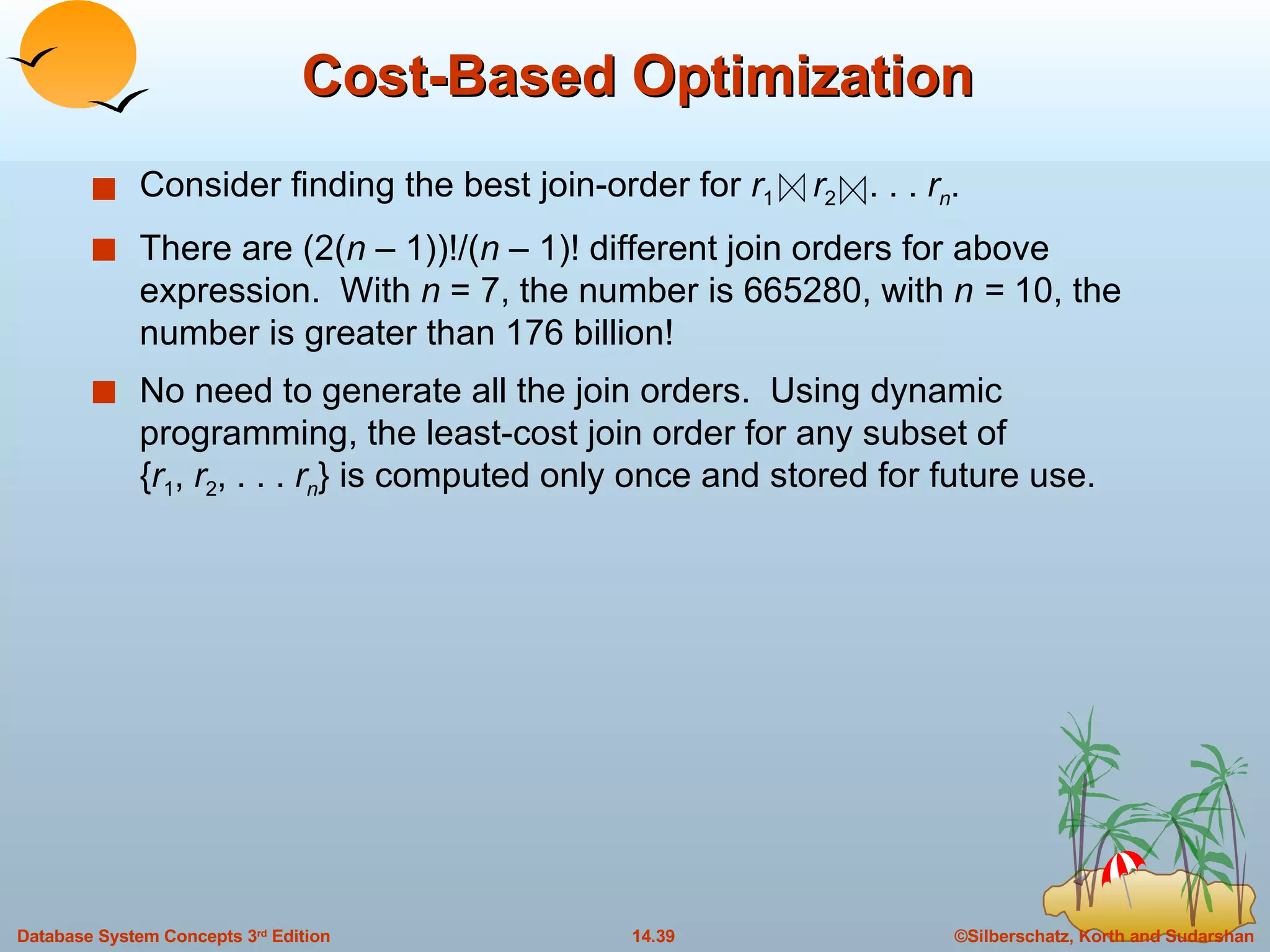 14. Query Optimization in DBMS | PPT