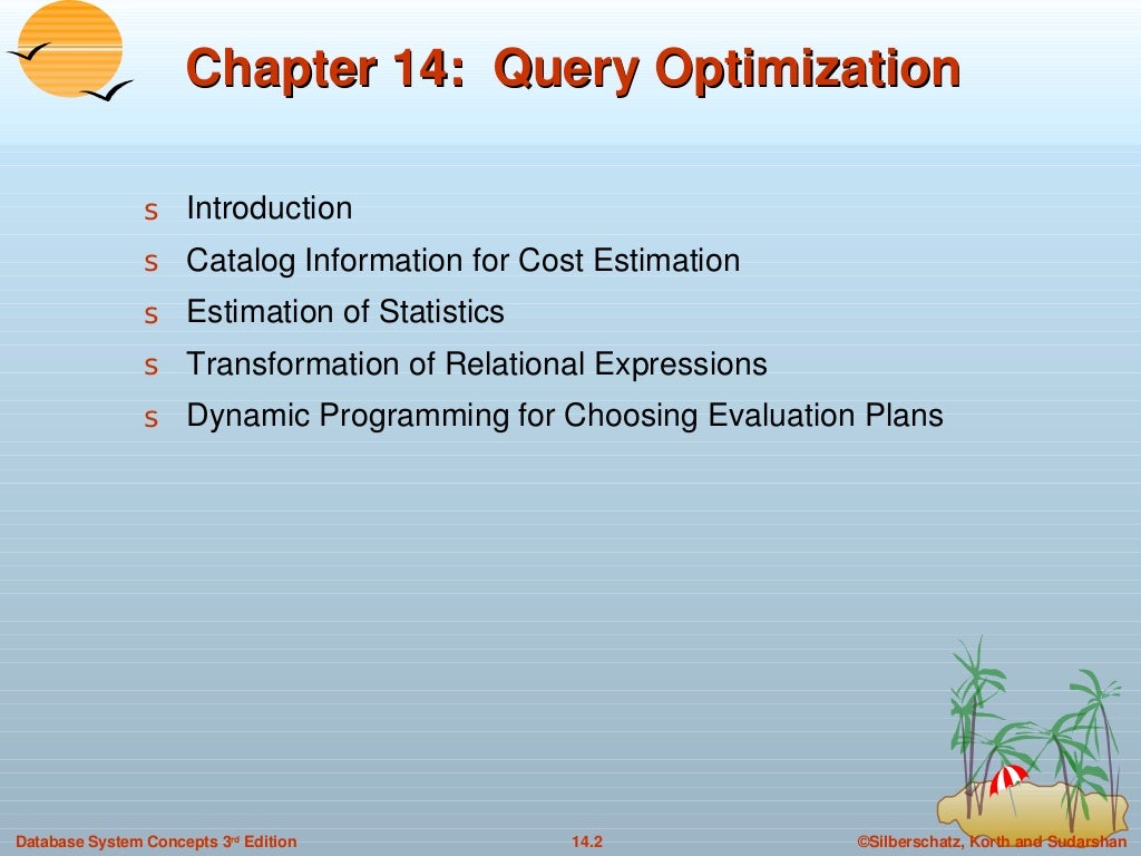 14. Query Optimization in DBMS