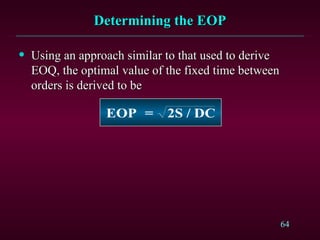 Eop Income Ch14 Inventory Management | PPT