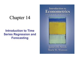 INTRODUCTION TO TIME SERIES REGRESSION AND FORCASTING | PPT