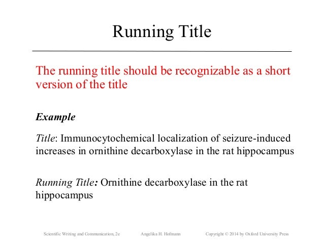 apa short paper format