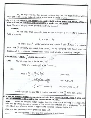 Electromagnetic Induction - 2 (PDF) | PDF
