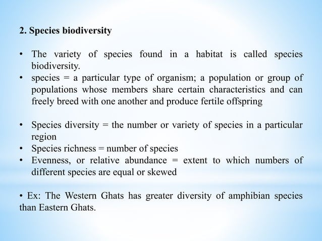 Ch 15 - Biodiversity and Conservation || Class 12 || | PPTX | Geography ...