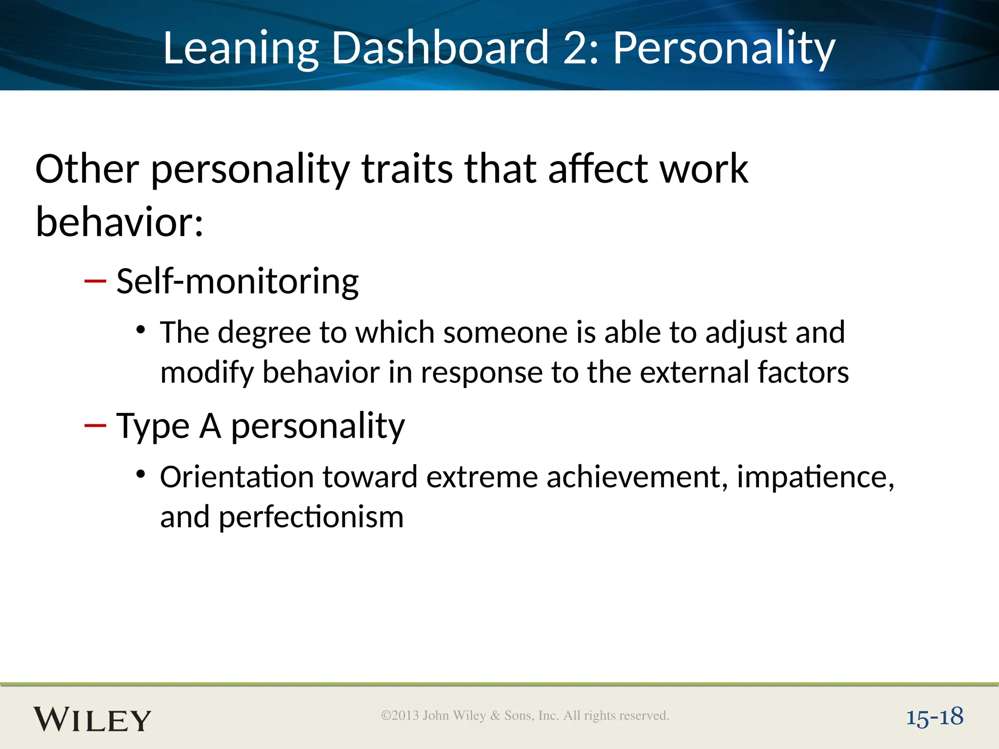 chapter 15 individual behavior management | PPT