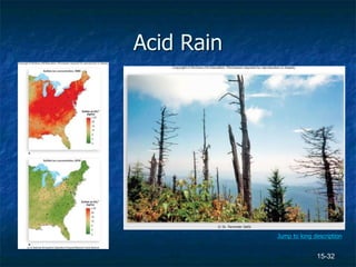 15-32
Acid Rain
(a–b) National Atmospheric Deposition Program/National Trends Network
© Dr. Parvinder Sethi
Jump to long description
 