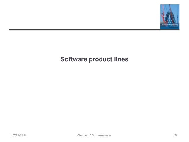 Ch15 Software Reuse