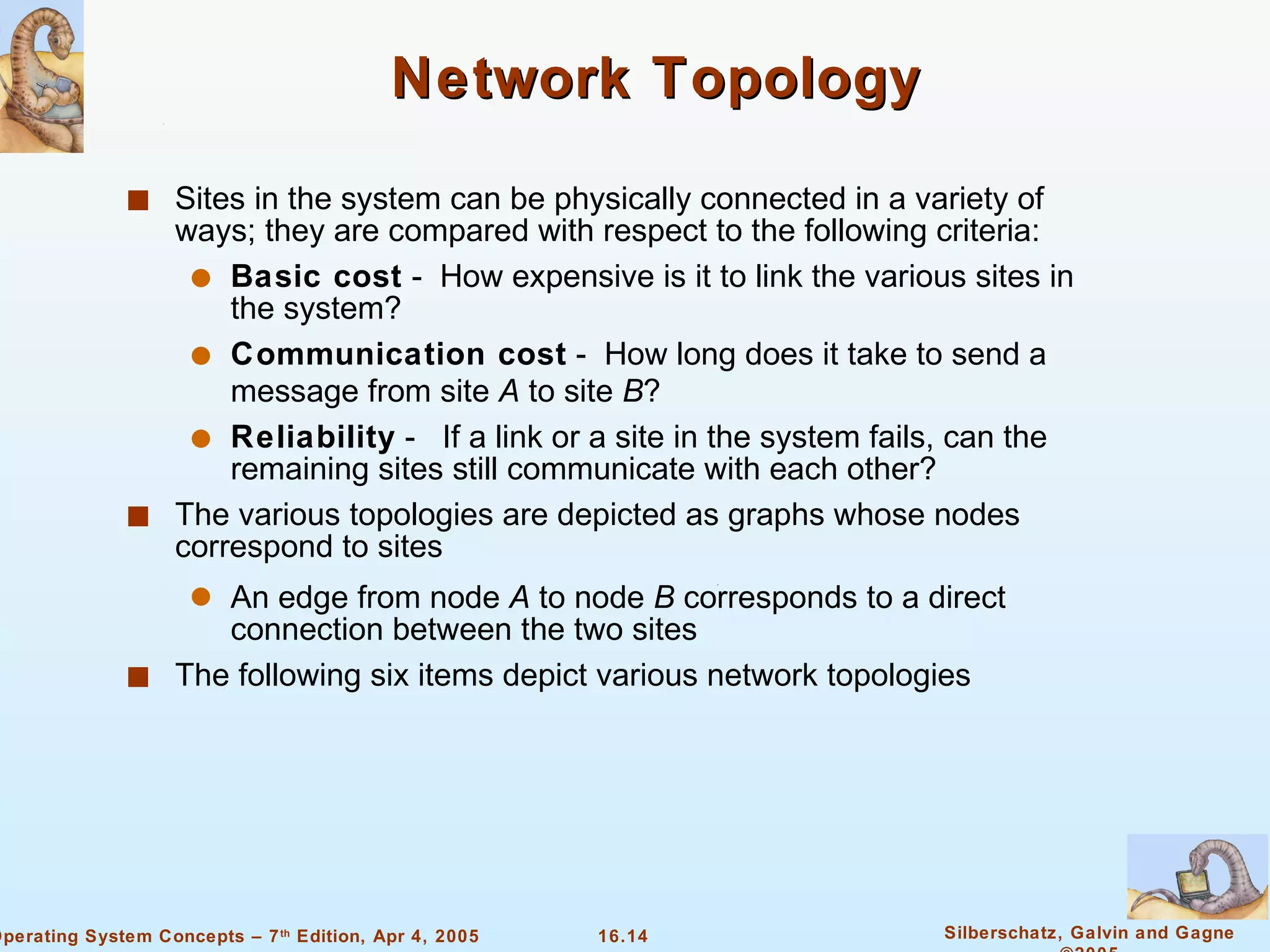 Chapter 16 - Distributed System Structures | PPT