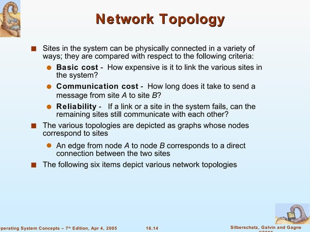 Chapter 16 - Distributed System Structures | PPT