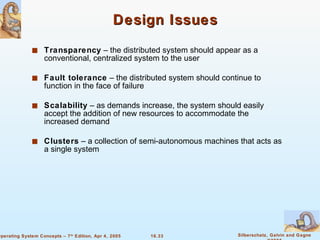 Chapter 16 - Distributed System Structures | PPT