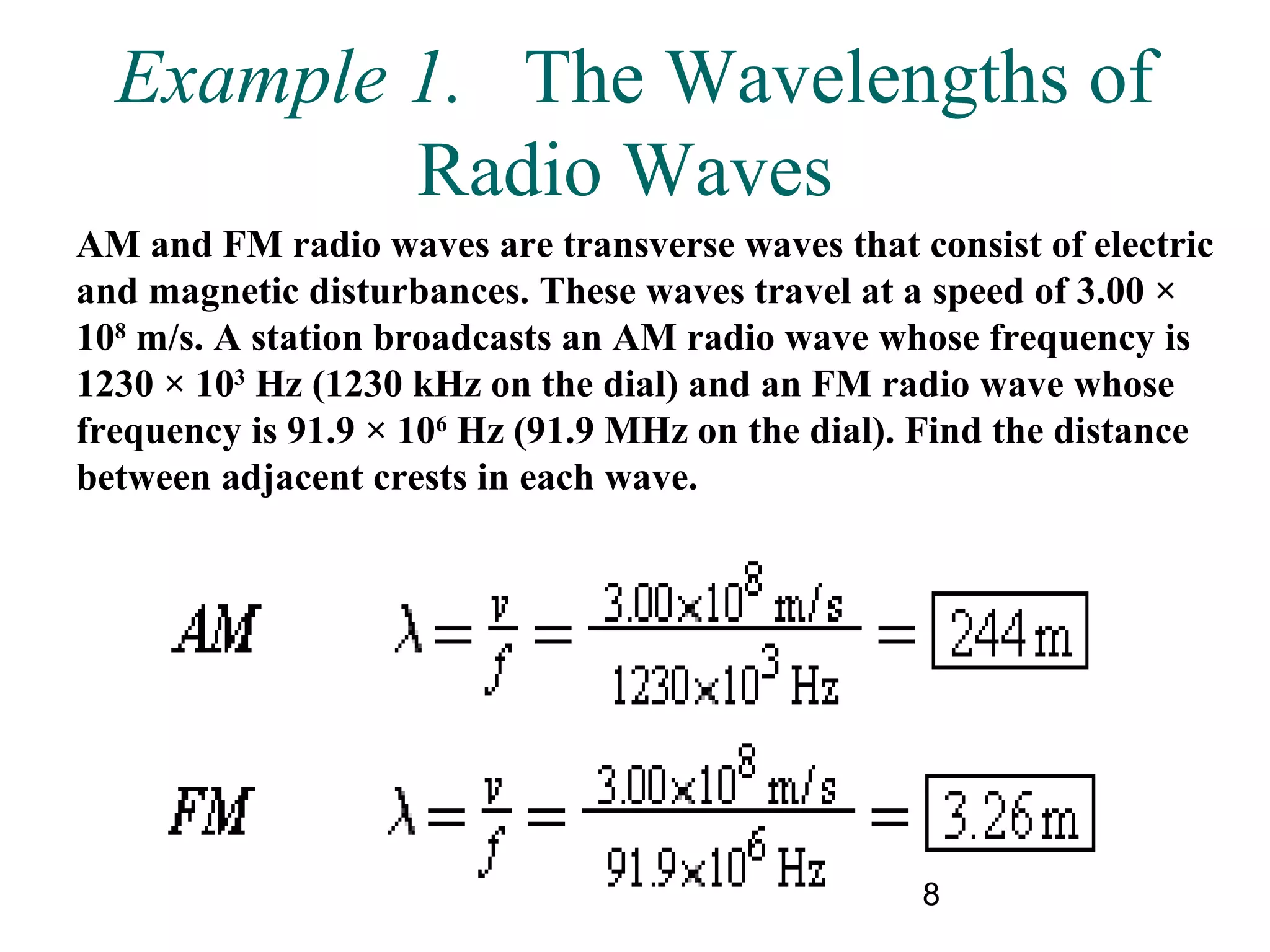 Waves and Sound | PPT