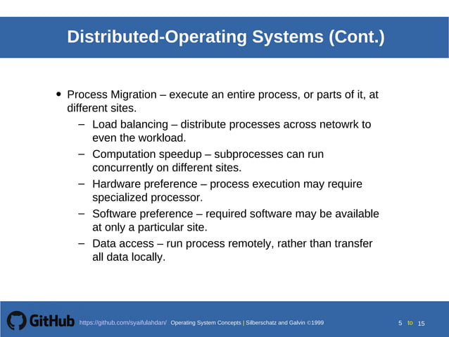 Operating System : Ch16.distributed system structures | PPT