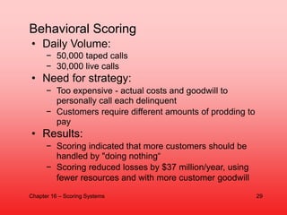 • Daily Volume:
− 50,000 taped calls
− 30,000 live calls
• Need for strategy:
− Too expensive - actual costs and goodwill ...