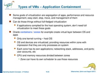 Virtual Machine Segregation ch16.ppt virtual machine in operating systems | PPT