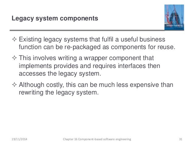 Ch16 Component Based Software Engineering
