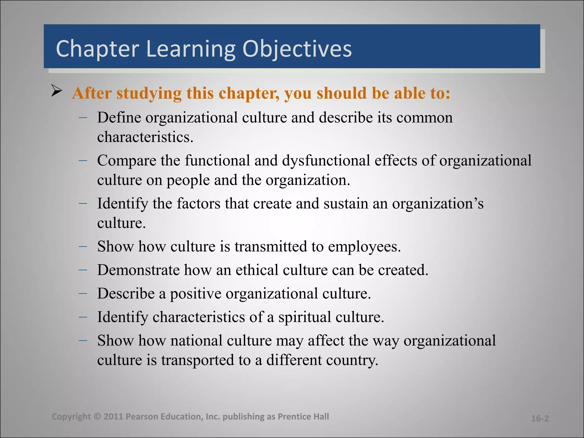 Organizational Culture | PPT