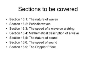 Ch16 sound and waves | PPTX