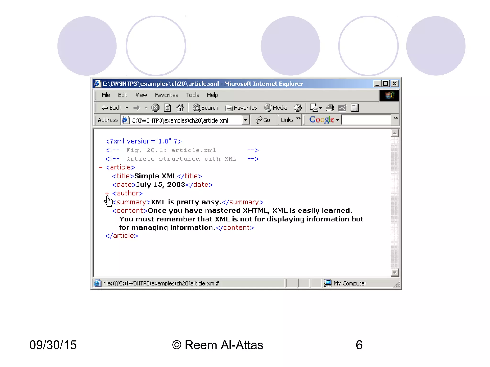 09/30/15 © Reem Al-Attas 6
 