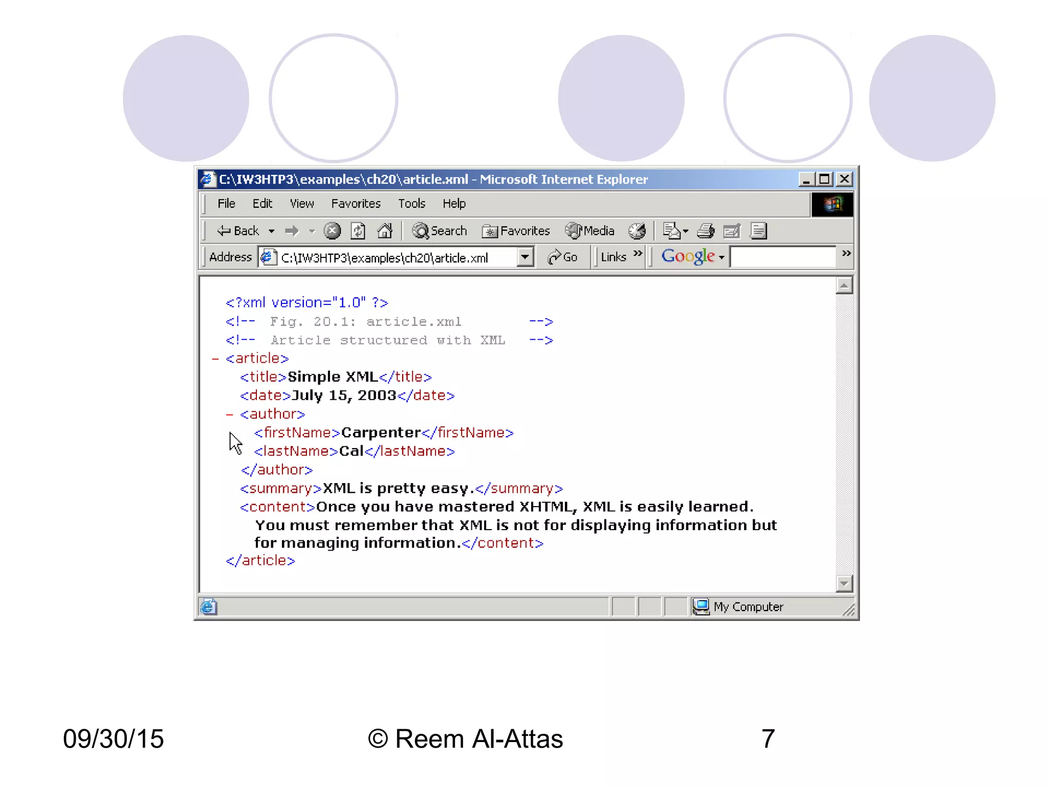 09/30/15 © Reem Al-Attas 7
 