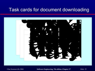 Task cards for document downloading 