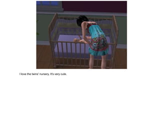 I love the twins' nursery. It's very cute.
 