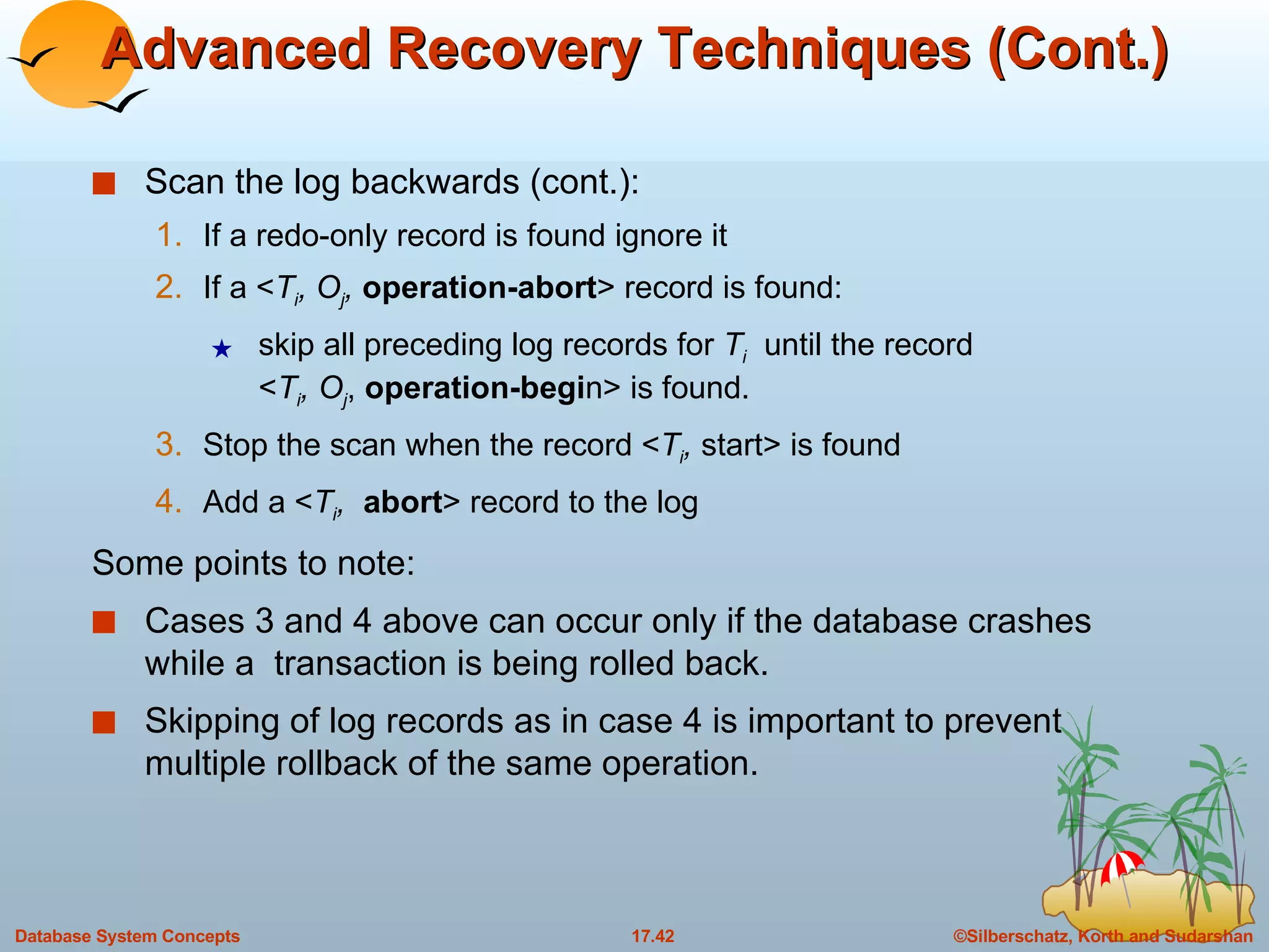 17. Recovery System in DBMS | PPT