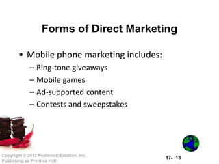 Ch 17.direct and online marketing building direct customer ...