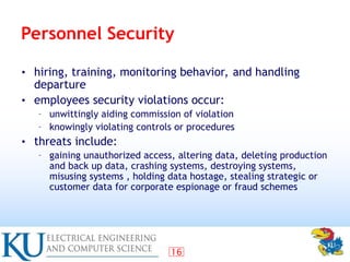 computer security principles and practice - human factor | PPT