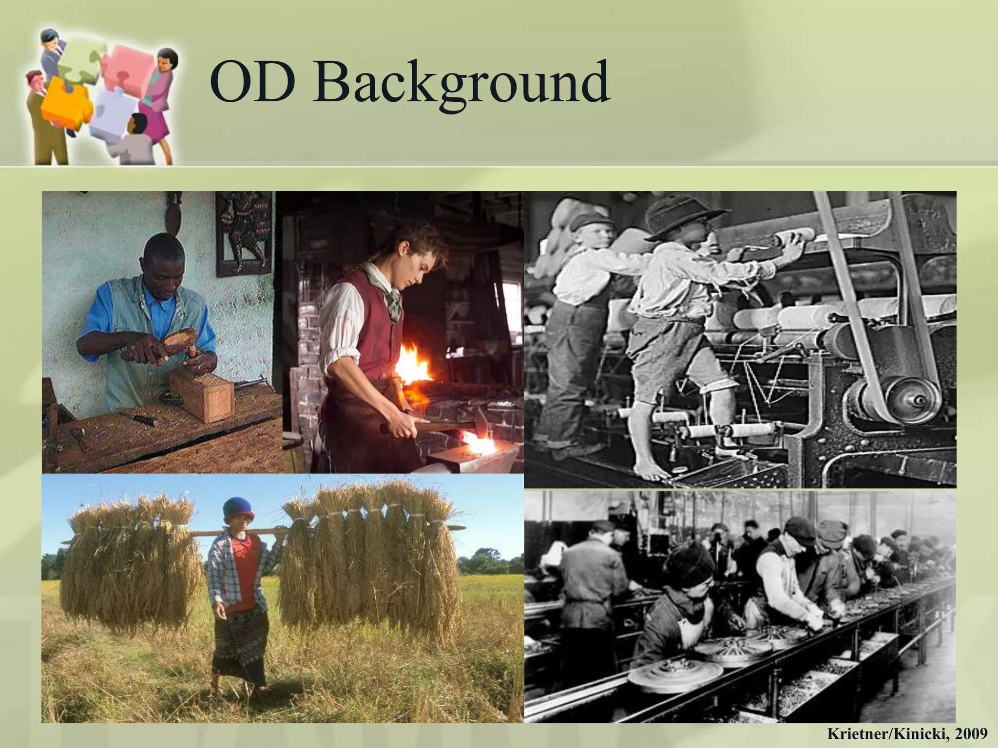 OD Background




                Krietner/Kinicki, 2009
 