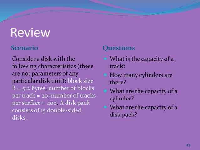 Ch 17 disk storage, basic files structure, and hashing | PPT