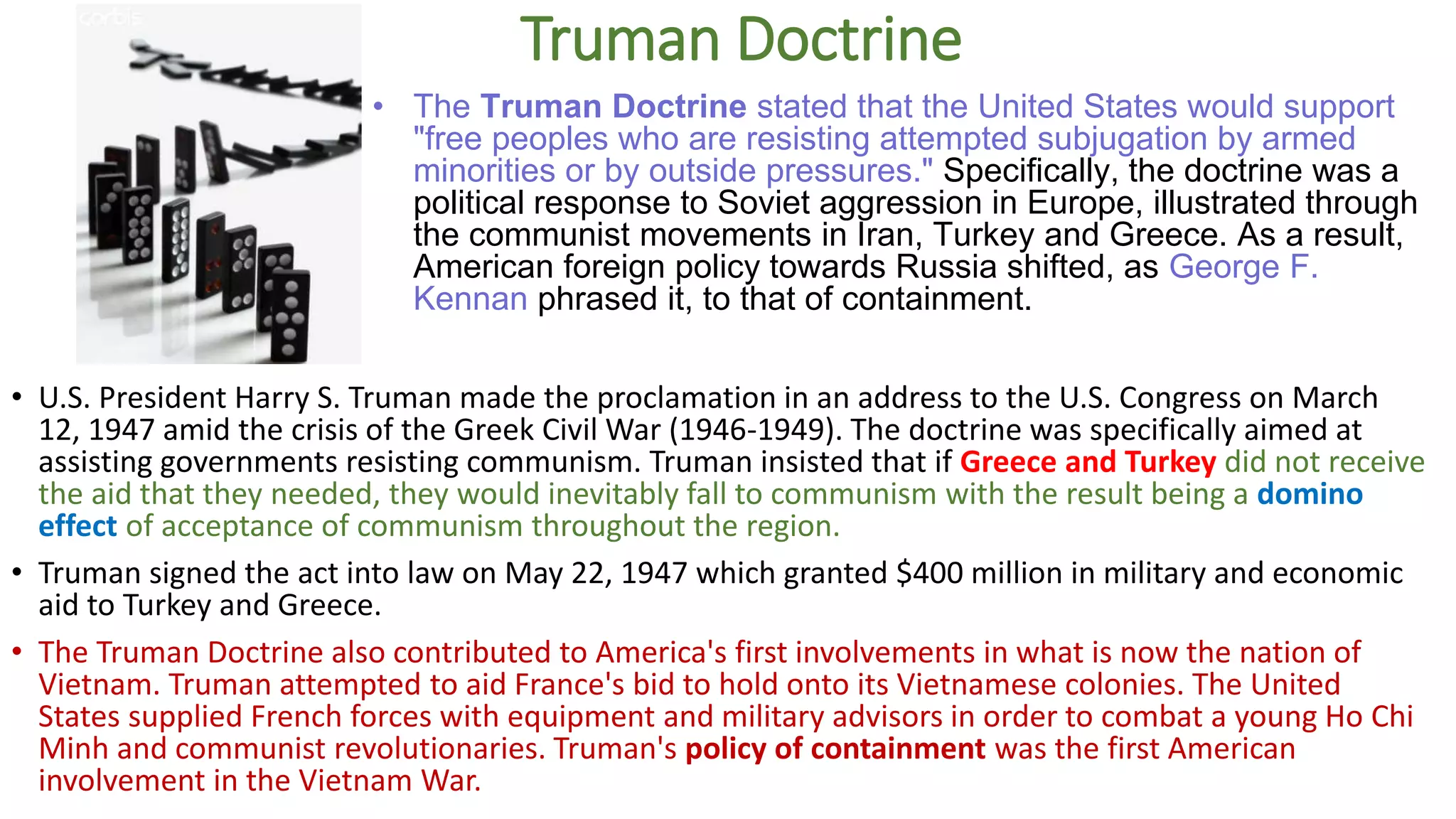 S E C T I O N 3
American Foreign Policy Overview
• What were the themes in American foreign policy through WWI?
• How did the two World Wars affect America’s traditional policy of
isolationism?
• What are the principles of collective security and deterrence?
• How did the United States resist Soviet aggression during the cold
war?
• How can we describe American foreign policy since the end of the
cold war?
 