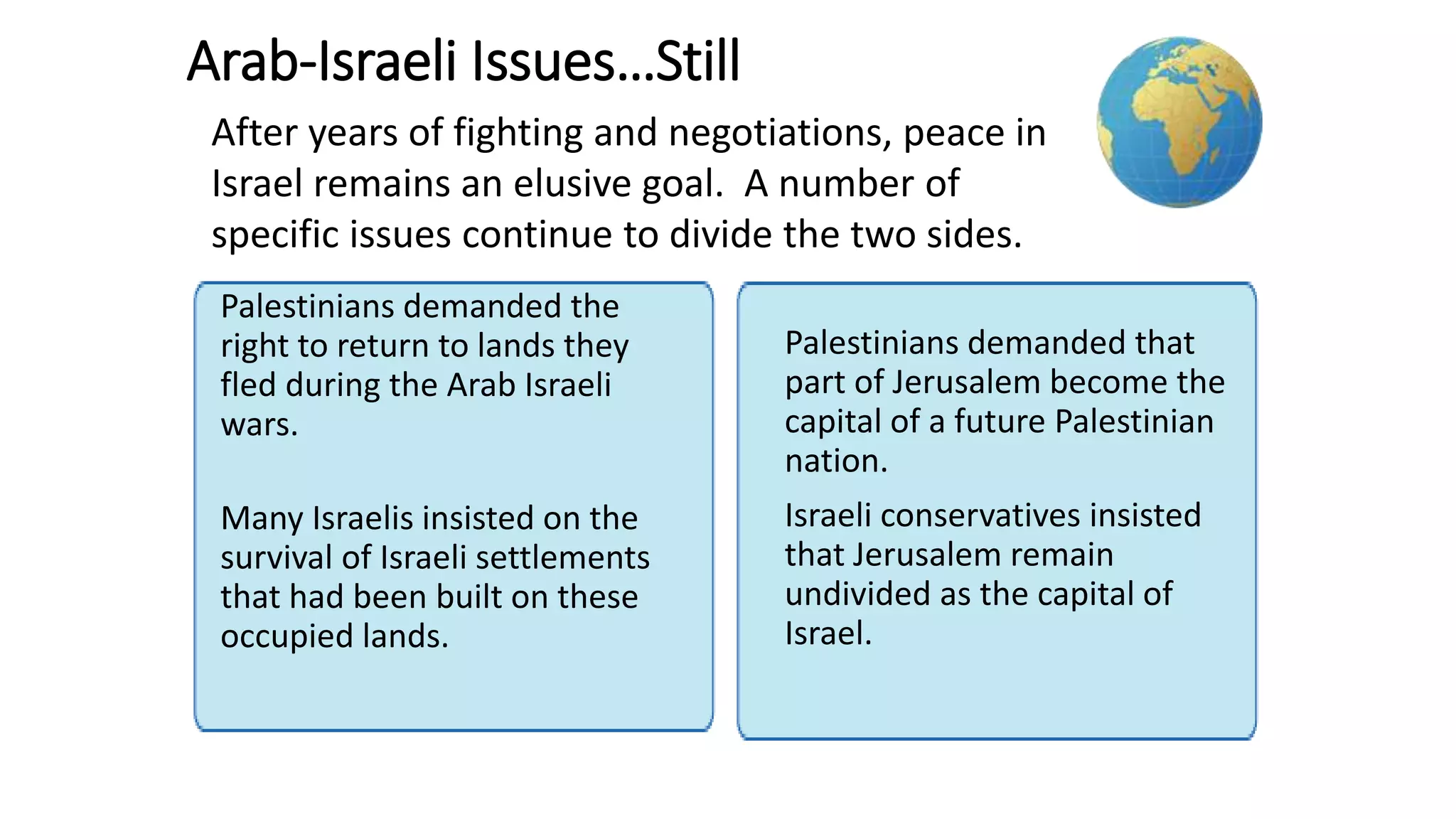 • One of the most serious incidents of the Cold War—a period of intense rivalry between the United
States and the Soviet Union—was the Cuban missile crisis of 1962. Communists had come to power
in Cuba in 1959. In October 1962, the United States learned that the Soviet Union had installed
missiles in Cuba that could launch nuclear attacks on United States cities. The crisis passed after
Soviet leader Nikita S. Khrushchev and U.S. President John F. Kennedy agreed that the Soviets would
remove their missiles from Cuba in return for the removal of U.S. nuclear missiles from Turkey and
Kennedy's promise that the United States would not invade Cuba. Shown here is an aerial
photograph of a missile launch site in San Cristobal, Cuba.
 