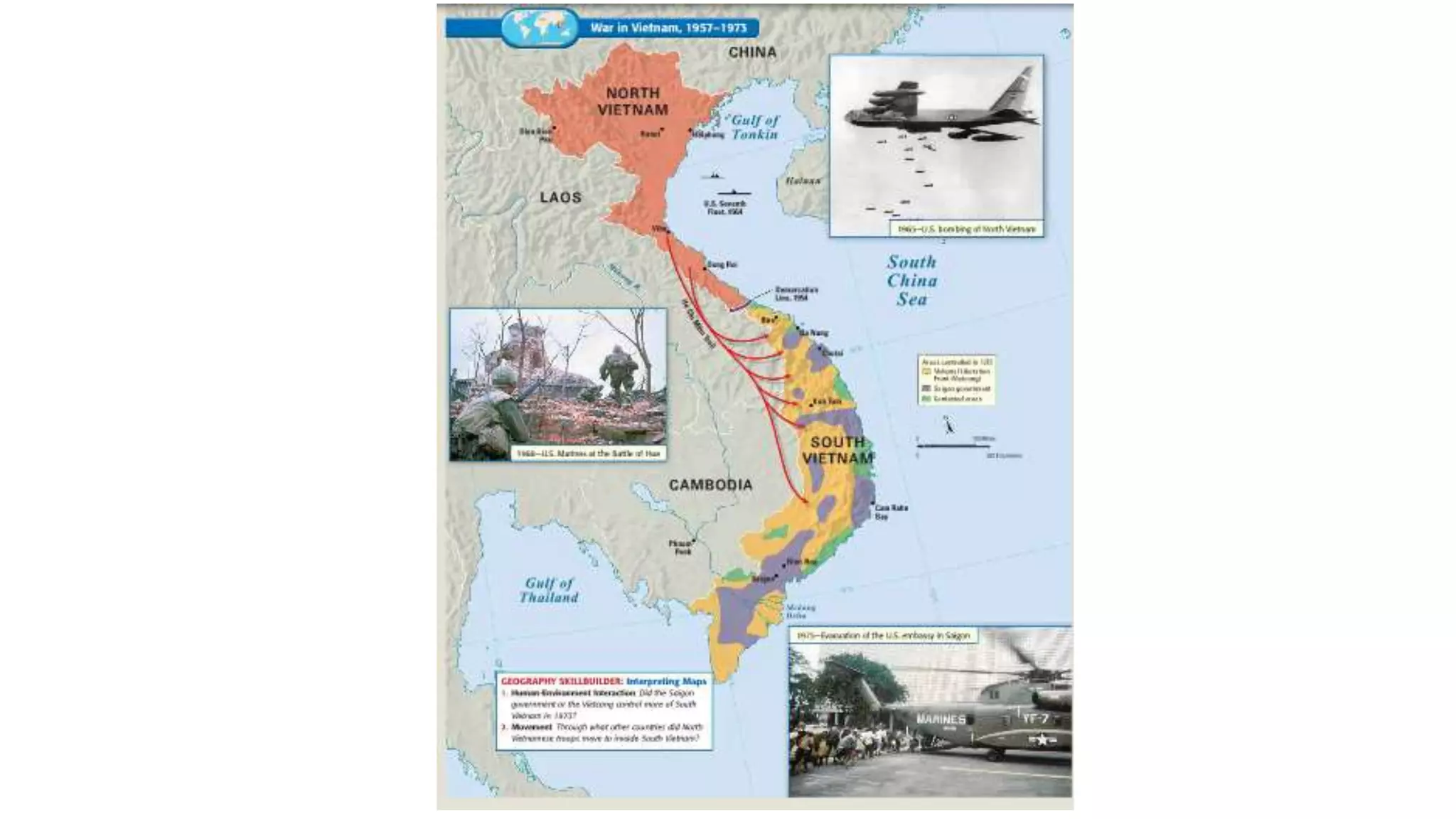 Arab-Israeli Issues…Still
Palestinians demanded the
right to return to lands they
fled during the Arab Israeli
wars.
Many Israelis insisted on the
survival of Israeli settlements
that had been built on these
occupied lands.
Palestinians demanded that
part of Jerusalem become the
capital of a future Palestinian
nation.
Israeli conservatives insisted
that Jerusalem remain
undivided as the capital of
Israel.
After years of fighting and negotiations, peace in
Israel remains an elusive goal. A number of
specific issues continue to divide the two sides.
4
 