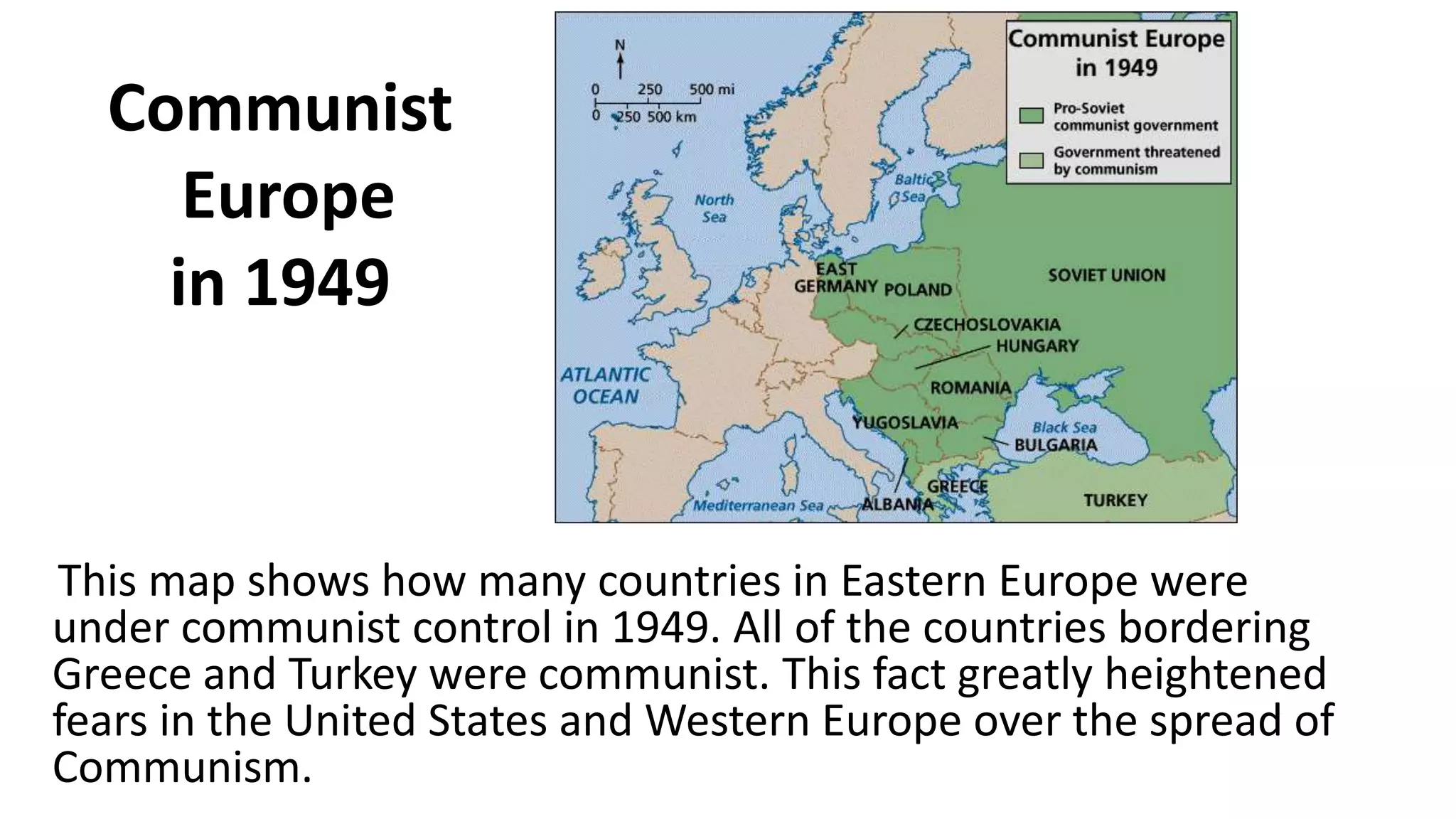 Foreign Aid
• Foreign aid—economic and military aid to other
countries—has been a basic feature of American
foreign policy for more than 50 years.
• Most aid has been sent to those nations regarded
as the most critical to the realization of this
country’s foreign policy objectives.
• Most foreign aid money must be used to buy
American goods and products.
• UN, IMF, UNESCO, WHO
 