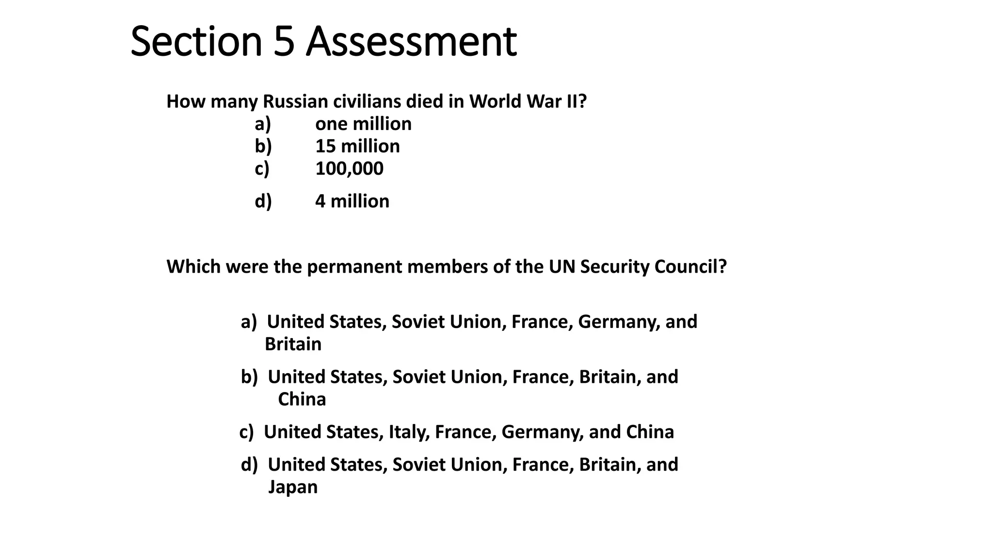 The Marshall Plan
The Marshall Plan, known officially
following its enactment as the European
Recovery Program (ERP), was the main plan of
the United States for the reconstruction of
Europe following World War II. The initiative was
named for United States Secretary of State
George Marshall.
Between 1948 and 1951, the United States
contributed more than $13 billion dollars
(nearly $100 billion at 2005 U.S. conversion
rates) of economic and technical assistance
toward the recovery of 16 European countries
which had joined in the Organization for
European Economic Cooperation (OEEC,
forerunner to today's OECD) in response to
Marshall's call for a joint scheme for European
reconstruction.
 