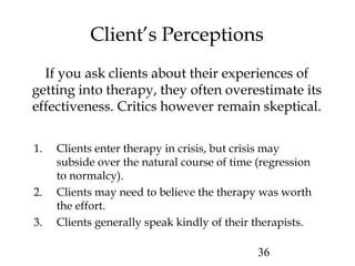 Kindly Send Perceptions Ch 17 therapy | PPT