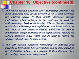 Chapter_18 Introduction to Network Layer | PDF