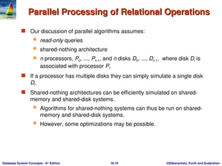 Data base management system - Parallel Database | PPT
