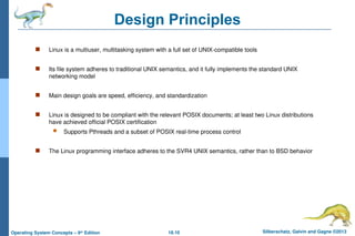 ch18 Operating System The Linux System C | PPT