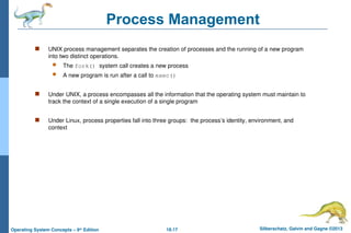 ch18 Operating System The Linux System C | PPT