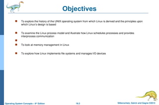 ch18 Operating System The Linux System C | PPT