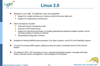ch18 Operating System The Linux System C | PPT