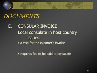 ch18 Methods of payment in international Trade | PPT
