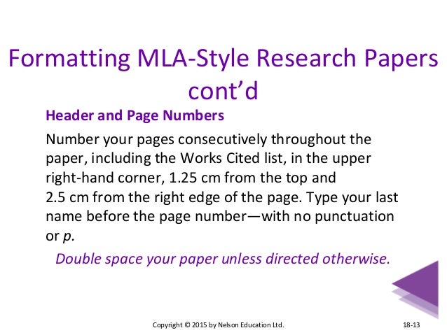 Do research papers need page numbers
