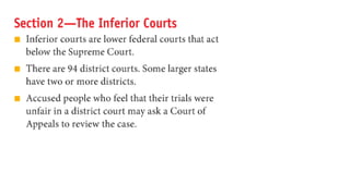 Ch18 Judicial Branch