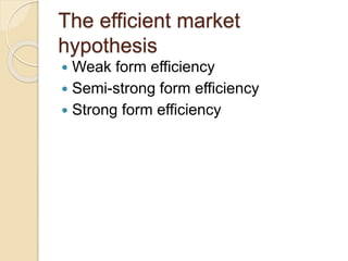 Ch 18 Market Efficiency Efficient Market Hypothesis.pptx