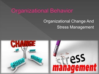 Organizational Change And
Stress Management
 