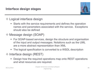 Ch18 - Service Oriented Software Engineering | PPTX